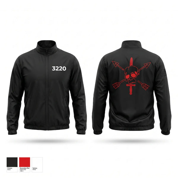 Windbreaker, B/2/3, Army, Teamtime, Team time, sublimation, custom sports apparel, team uniforms, spirit wear, spiritwear, sports uniforms, custom shirts, team store, custom team store, fundraiser sports, apparel fundraiser