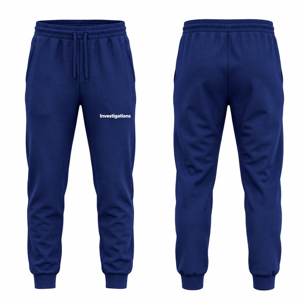 Sweatpants, Investigations, Police, Teamtime, Team time, sublimation, custom sports apparel, team uniforms, spirit wear, spiritwear, sports uniforms, custom shirts, team store, custom team store, fundraiser sports, apparel fundraiser