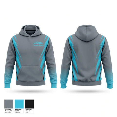 Hoodie, Michigan Hurricanes (Island Boyz, , Teamtime, Team time, sublimation, custom sports apparel, team uniforms, spirit wear, spiritwear, sports uniforms, custom shirts, team store, custom team store, fundraiser sports, apparel fundraiser