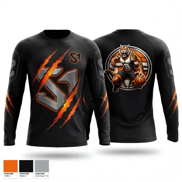 Long Sleeve Performance Shirt, SOSA Basketball, Men's Basketball, Teamtime, Team time, sublimation, custom sports apparel, team uniforms, spirit wear, spiritwear, sports uniforms, custom shirts, team store, custom team store, fundraiser sports, apparel fundraiser