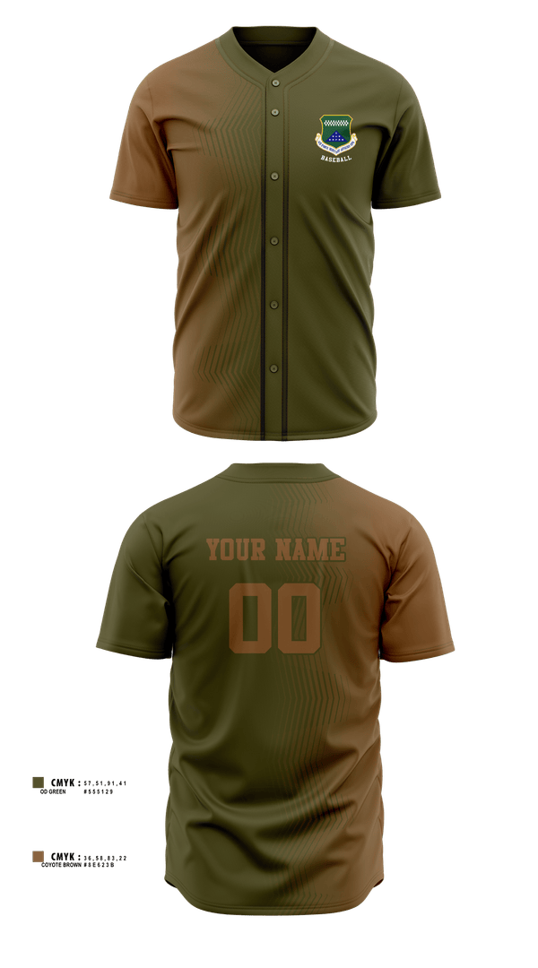 Full Button Baseball Jersey, AFMAO, Baseball, Teamtime, Team time, sublimation, custom sports apparel, team uniforms, spirit wear, spiritwear, sports uniforms, custom shirts, team store, custom team store, fundraiser sports, apparel fundraiser