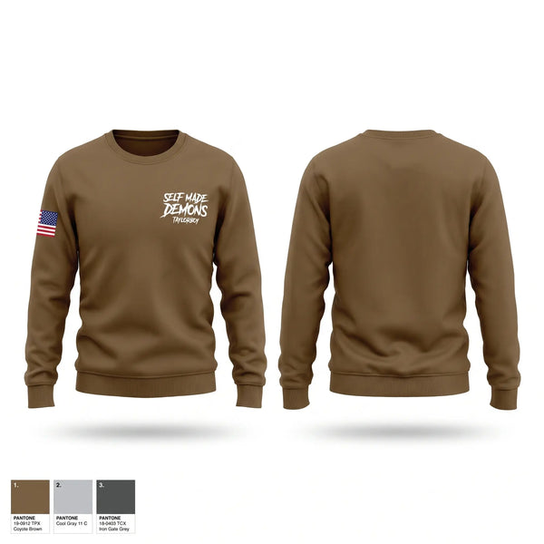 Crew Neck Sweatshirt, 205th engineer battalion, National Guard, Teamtime, Team time, sublimation, custom sports apparel, team uniforms, spirit wear, spiritwear, sports uniforms, custom shirts, team store, custom team store, fundraiser sports, apparel fundraiser