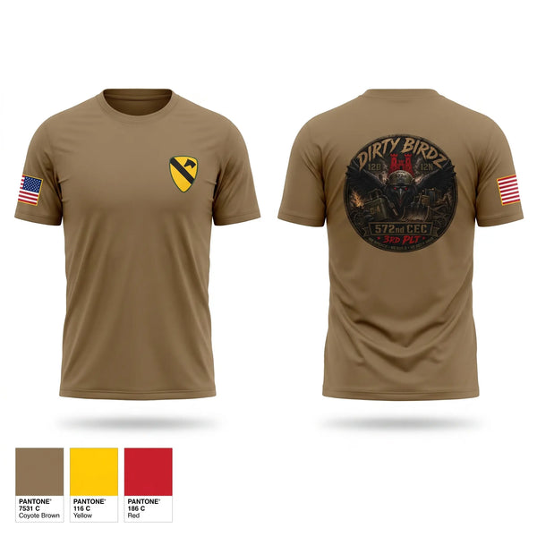 Short Sleeve Performance Shirt, 572nd CEC 3rd PLT, Army, Teamtime, Team time, sublimation, custom sports apparel, team uniforms, spirit wear, spiritwear, sports uniforms, custom shirts, team store, custom team store, fundraiser sports, apparel fundraiser