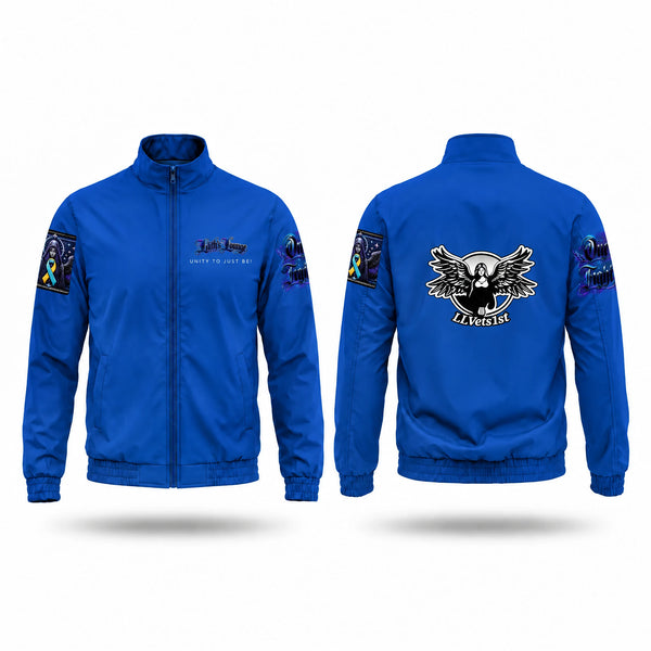 Windbreaker, Lilith's Lounge, Navy, Teamtime, Team time, sublimation, custom sports apparel, team uniforms, spirit wear, spiritwear, sports uniforms, custom shirts, team store, custom team store, fundraiser sports, apparel fundraiser