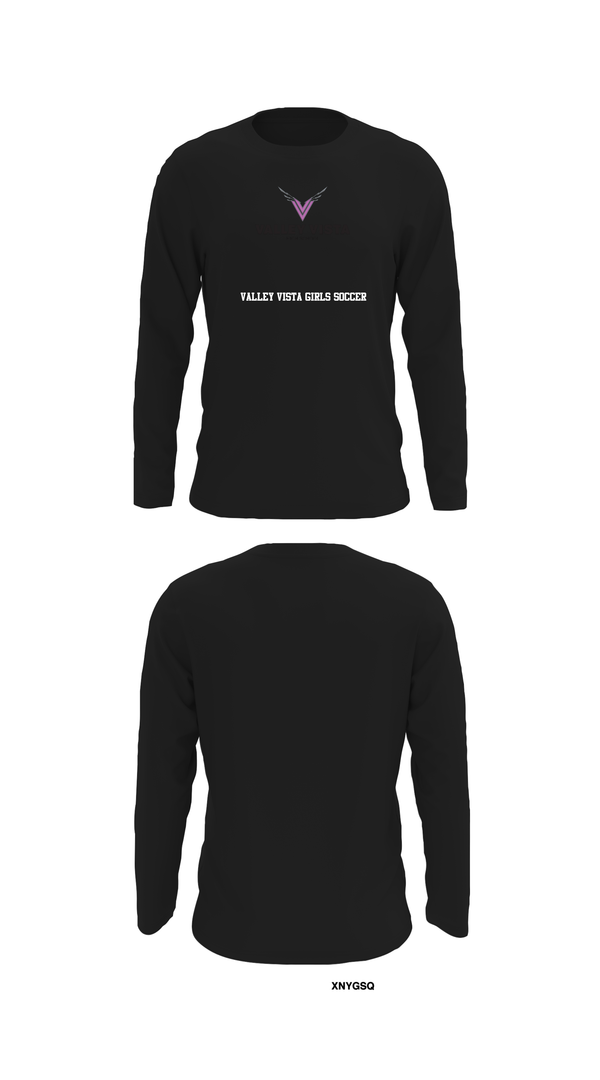 Long Sleeve Performance Shirt, Valley Vista Girls Soccer, Women's Soccer, Teamtime, Team time, sublimation, custom sports apparel, team uniforms, spirit wear, spiritwear, sports uniforms, custom shirts, team store, custom team store, fundraiser sports, apparel fundraiser
