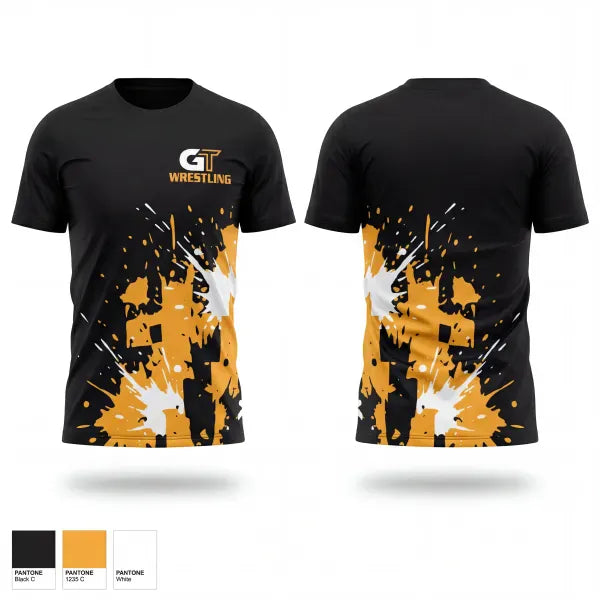 Old School Cotton Feel Shirt, Groton Tigers, Wrestling, Teamtime, Team time, sublimation, custom sports apparel, team uniforms, spirit wear, spiritwear, sports uniforms, custom shirts, team store, custom team store, fundraiser sports, apparel fundraiser