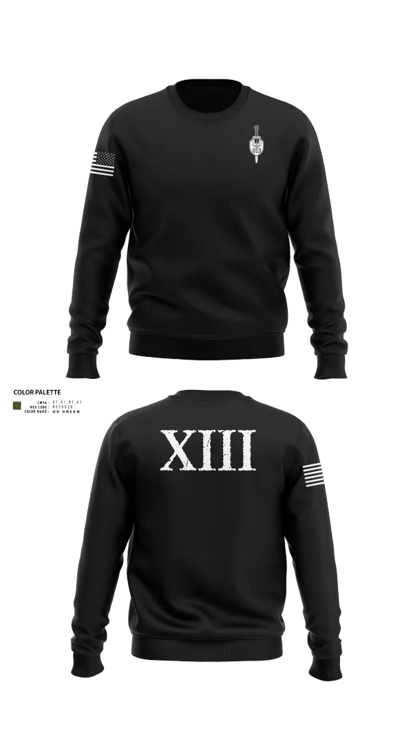 Crew Neck Sweatshirt, Southern Field Office (CID), , Teamtime, Team time, sublimation, custom sports apparel, team uniforms, spirit wear, spiritwear, sports uniforms, custom shirts, team store, custom team store, fundraiser sports, apparel fundraiser