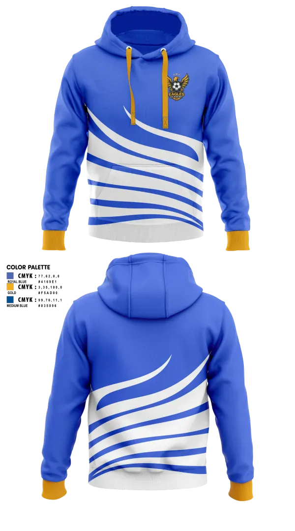 Hoodie, Eagles Academy SC, Men's Soccer, Teamtime, Team time, sublimation, custom sports apparel, team uniforms, spirit wear, spiritwear, sports uniforms, custom shirts, team store, custom team store, fundraiser sports, apparel fundraiser