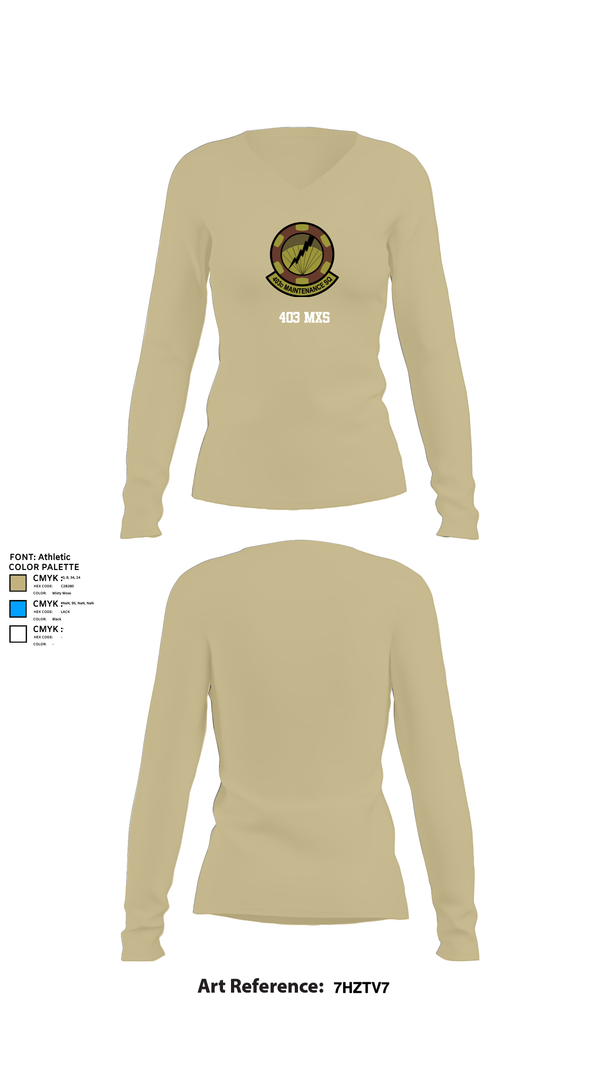 Womens Long Sleeve Vneck Shirt, 403 MXS, , Teamtime, Team time, sublimation, custom sports apparel, team uniforms, spirit wear, spiritwear, sports uniforms, custom shirts, team store, custom team store, fundraiser sports, apparel fundraiser