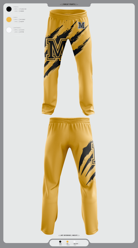 Sweatpants, Marceline Tigers, , Teamtime, Team time, sublimation, custom sports apparel, team uniforms, spirit wear, spiritwear, sports uniforms, custom shirts, team store, custom team store, fundraiser sports, apparel fundraiser