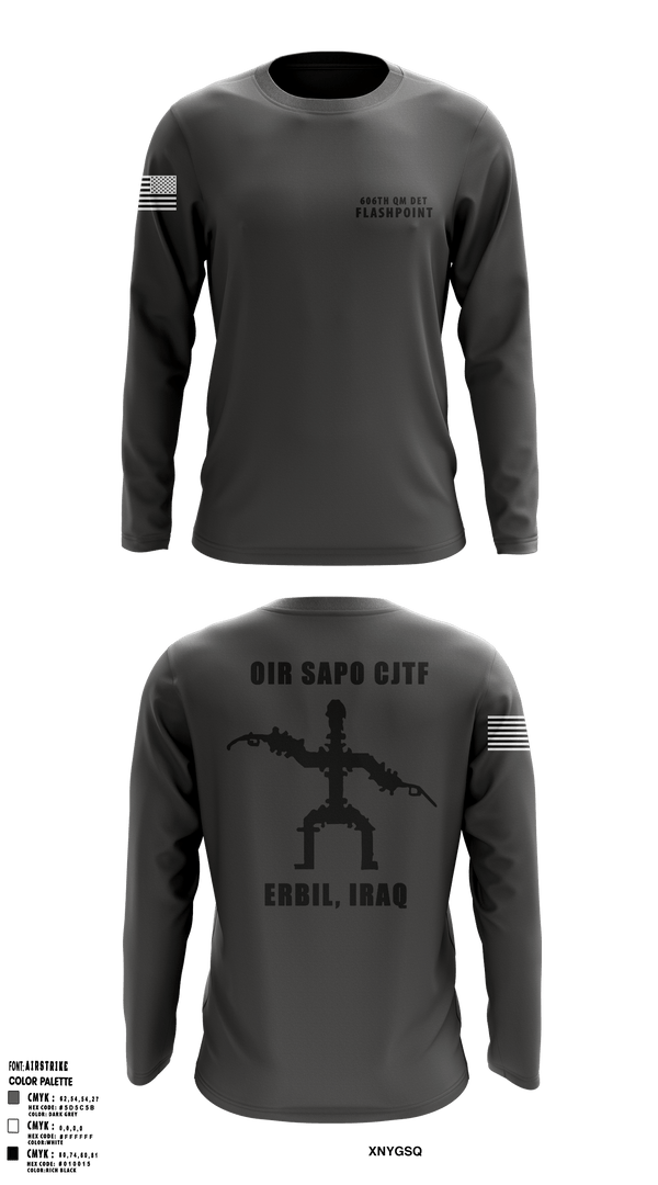 Long Sleeve Performance Shirt, 606th Qm Det, Army, Teamtime, Team time, sublimation, custom sports apparel, team uniforms, spirit wear, spiritwear, sports uniforms, custom shirts, team store, custom team store, fundraiser sports, apparel fundraiser