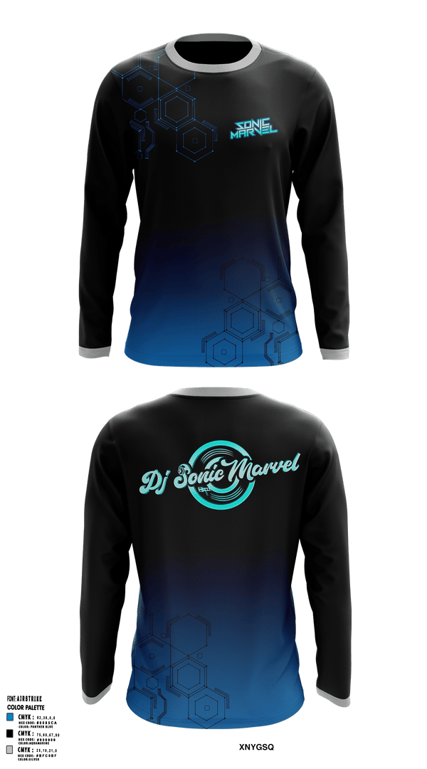 Long Sleeve Performance Shirt, DJ Sonic MarvelDJ Sonic Marvel, , Teamtime, Team time, sublimation, custom sports apparel, team uniforms, spirit wear, spiritwear, sports uniforms, custom shirts, team store, custom team store, fundraiser sports, apparel fundraiser