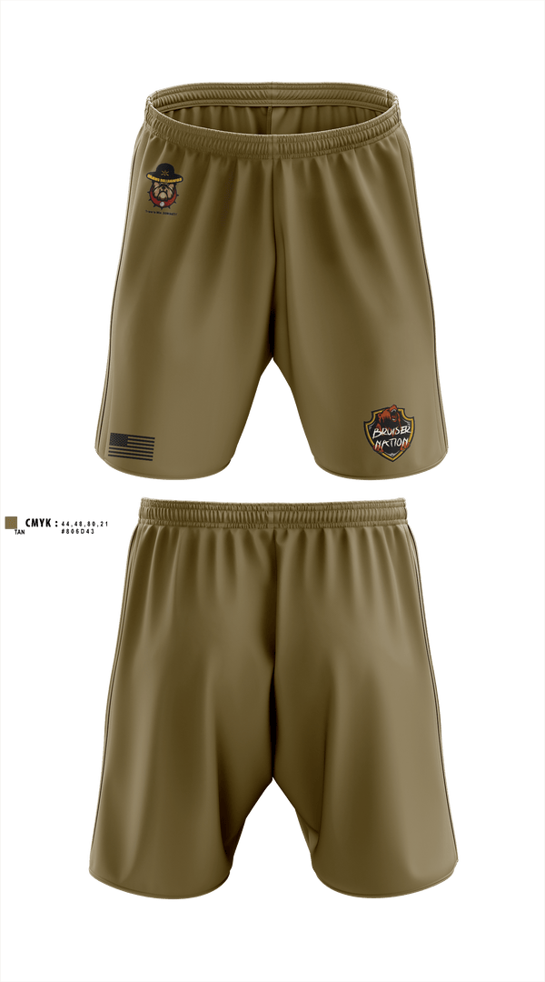 Athletic Shorts With Pockets, Bravo BulldawgsBravo BulldawgsB_3-6 ADARBulldawgs 3-6ADAR, Army, Teamtime, Team time, sublimation, custom sports apparel, team uniforms, spirit wear, spiritwear, sports uniforms, custom shirts, team store, custom team store, fundraiser sports, apparel fundraiser