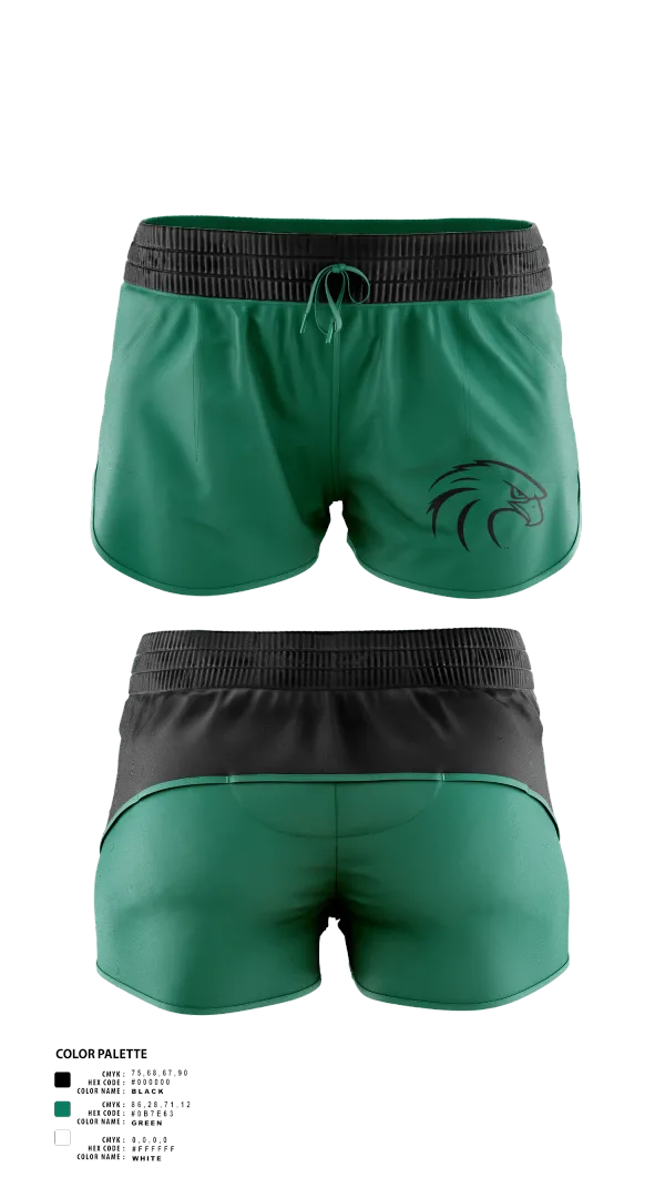 Womens Shorts, NSU Riverhawks Football, , Teamtime, Team time, sublimation, custom sports apparel, team uniforms, spirit wear, spiritwear, sports uniforms, custom shirts, team store, custom team store, fundraiser sports, apparel fundraiser