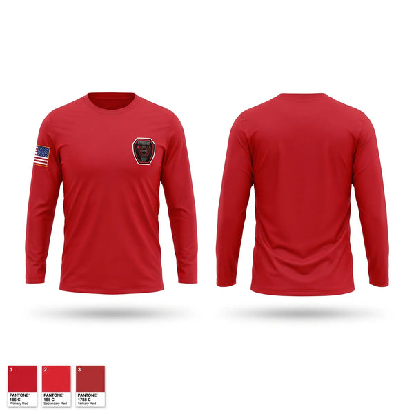 Long Sleeve Performance Shirt, Cygnet Fire Department, Fire Department, Teamtime, Team time, sublimation, custom sports apparel, team uniforms, spirit wear, spiritwear, sports uniforms, custom shirts, team store, custom team store, fundraiser sports, apparel fundraiser