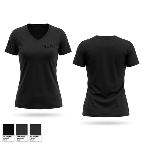 Womens Short Sleeve Vneck Shirt, RCFL, Police, Teamtime, Team time, sublimation, custom sports apparel, team uniforms, spirit wear, spiritwear, sports uniforms, custom shirts, team store, custom team store, fundraiser sports, apparel fundraiser