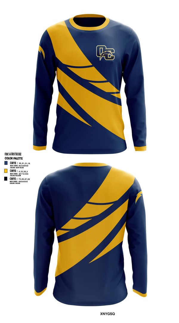 Long Sleeve Performance Shirt, Oakmont chargers, , Teamtime, Team time, sublimation, custom sports apparel, team uniforms, spirit wear, spiritwear, sports uniforms, custom shirts, team store, custom team store, fundraiser sports, apparel fundraiser