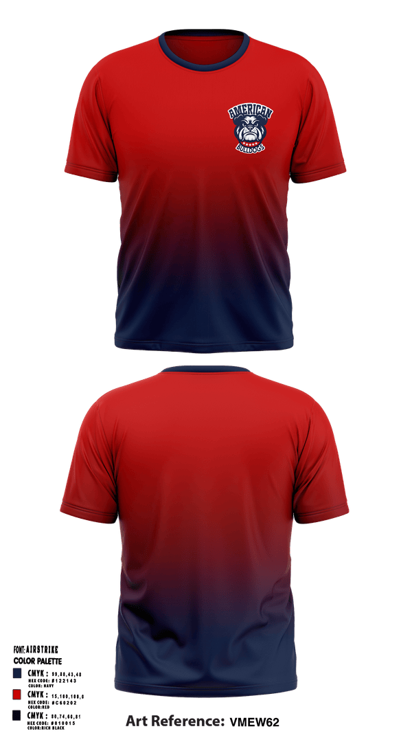 Short Sleeve Performance Shirt, American Bulldogs, Softball, Teamtime, Team time, sublimation, custom sports apparel, team uniforms, spirit wear, spiritwear, sports uniforms, custom shirts, team store, custom team store, fundraiser sports, apparel fundraiser