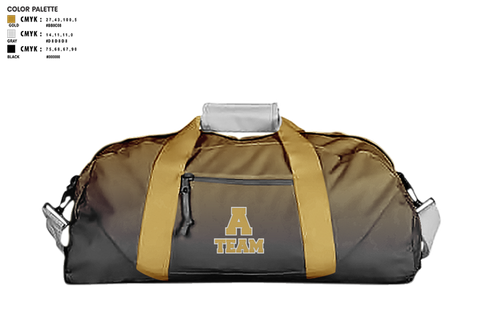 Duffle Bag, A- Team Step, Spirit Store, Teamtime, Team time, sublimation, custom sports apparel, team uniforms, spirit wear, spiritwear, sports uniforms, custom shirts, team store, custom team store, fundraiser sports, apparel fundraiser
