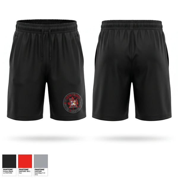 Athletic Shorts With Pockets, Utah County SRT, Fire Department, Teamtime, Team time, sublimation, custom sports apparel, team uniforms, spirit wear, spiritwear, sports uniforms, custom shirts, team store, custom team store, fundraiser sports, apparel fundraiser