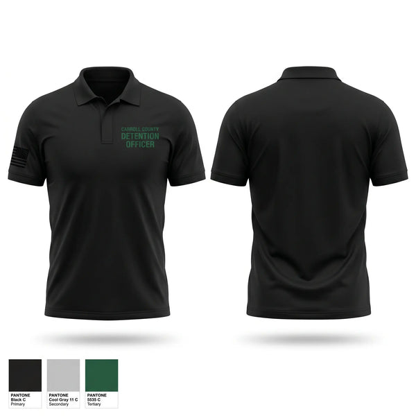 Short Sleeve Performance Polo, Carroll County Detention officer, Police, Teamtime, Team time, sublimation, custom sports apparel, team uniforms, spirit wear, spiritwear, sports uniforms, custom shirts, team store, custom team store, fundraiser sports, apparel fundraiser