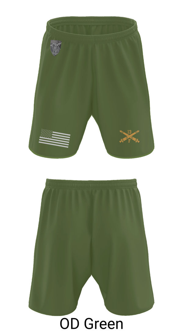 Athletic Shorts With Pockets, HHB 113th FA / FIST, , Teamtime, Team time, sublimation, custom sports apparel, team uniforms, spirit wear, spiritwear, sports uniforms, custom shirts, team store, custom team store, fundraiser sports, apparel fundraiser