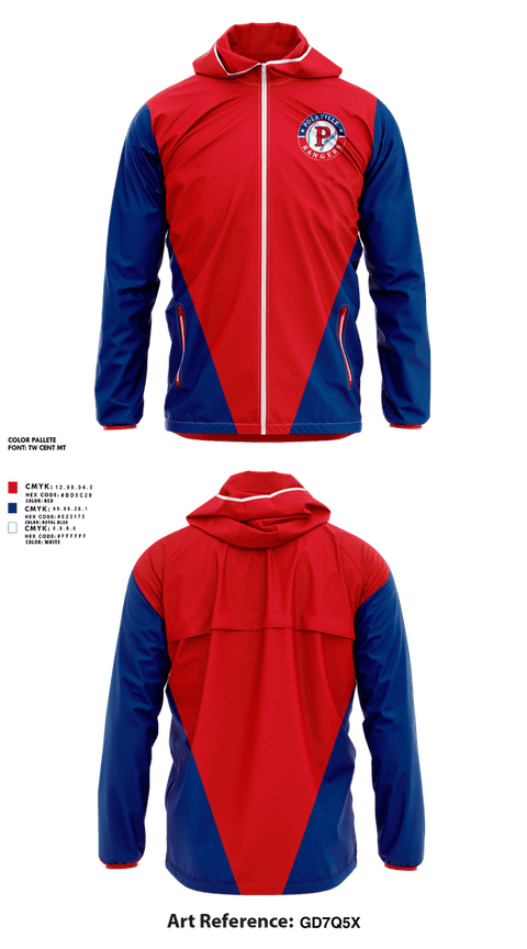 Windbreaker, Polkville Rangers, Baseball, Teamtime, Team time, sublimation, custom sports apparel, team uniforms, spirit wear, spiritwear, sports uniforms, custom shirts, team store, custom team store, fundraiser sports, apparel fundraiser