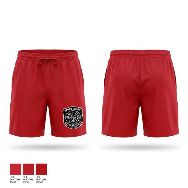 Athletic Shorts With Pockets, Cerro Gordo Fire Rescue, EMS/EMT, Teamtime, Team time, sublimation, custom sports apparel, team uniforms, spirit wear, spiritwear, sports uniforms, custom shirts, team store, custom team store, fundraiser sports, apparel fundraiser