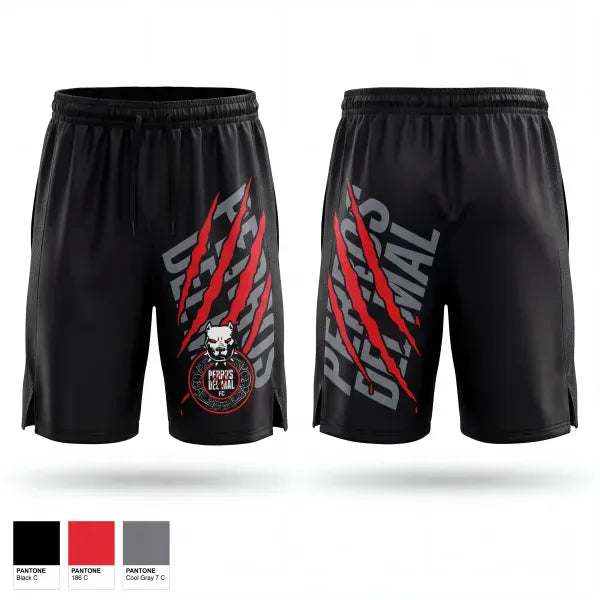 Mens Soccer Shorts, PERROS DEL MAL FC, Men's Soccer, Teamtime, Team time, sublimation, custom sports apparel, team uniforms, spirit wear, spiritwear, sports uniforms, custom shirts, team store, custom team store, fundraiser sports, apparel fundraiser
