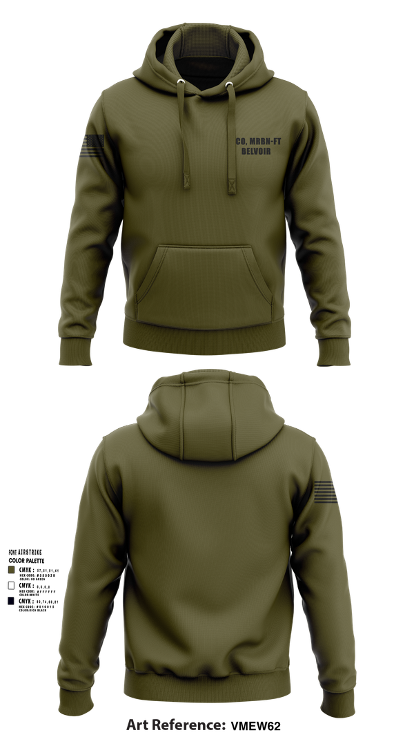 Hoodie, A CO, MRBN-FT BELVOIR, , Teamtime, Team time, sublimation, custom sports apparel, team uniforms, spirit wear, spiritwear, sports uniforms, custom shirts, team store, custom team store, fundraiser sports, apparel fundraiser