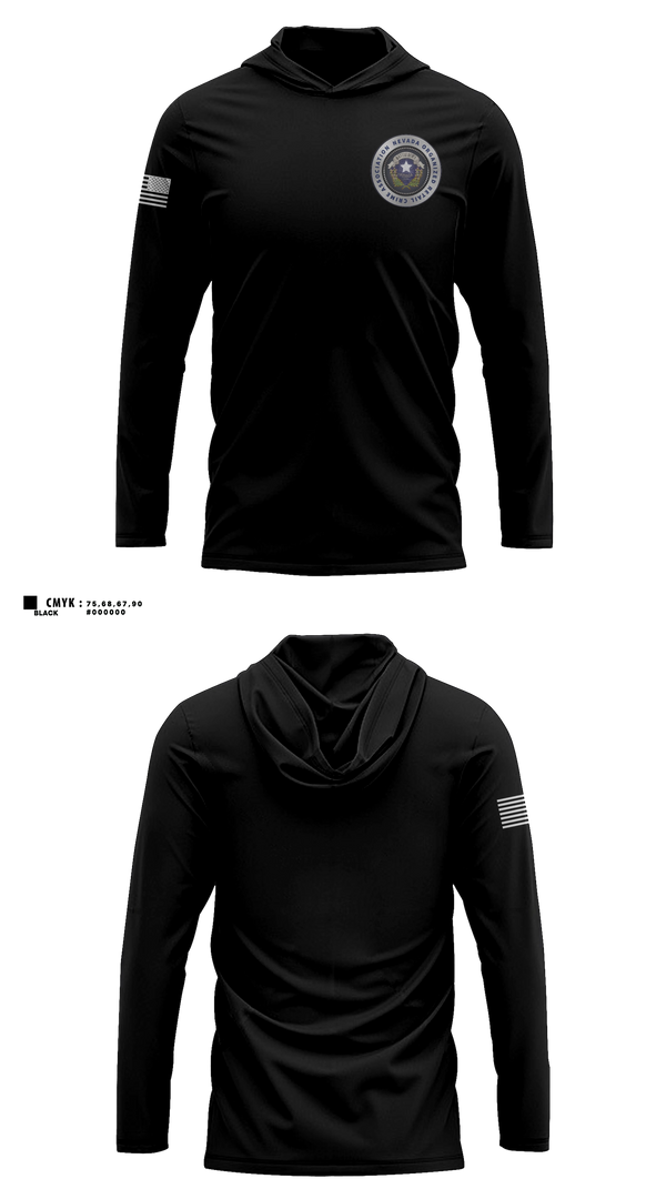 Long Sleeve hooded sunshirt, NVORCA, , Teamtime, Team time, sublimation, custom sports apparel, team uniforms, spirit wear, spiritwear, sports uniforms, custom shirts, team store, custom team store, fundraiser sports, apparel fundraiser