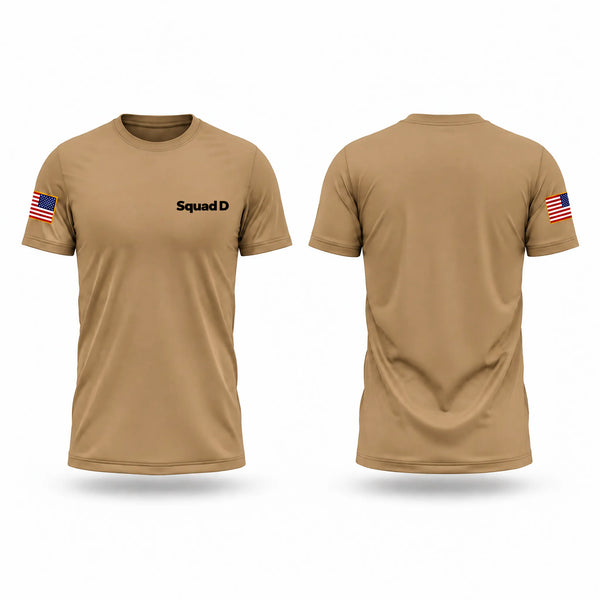 Short Sleeve Performance Shirt, Squad D, Police, Teamtime, Team time, sublimation, custom sports apparel, team uniforms, spirit wear, spiritwear, sports uniforms, custom shirts, team store, custom team store, fundraiser sports, apparel fundraiser