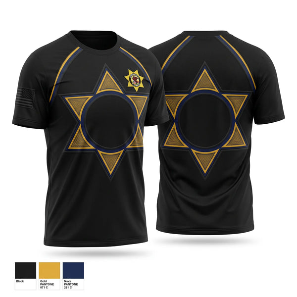 Short Sleeve Performance Shirt, Roxana PD, Police, Teamtime, Team time, sublimation, custom sports apparel, team uniforms, spirit wear, spiritwear, sports uniforms, custom shirts, team store, custom team store, fundraiser sports, apparel fundraiser