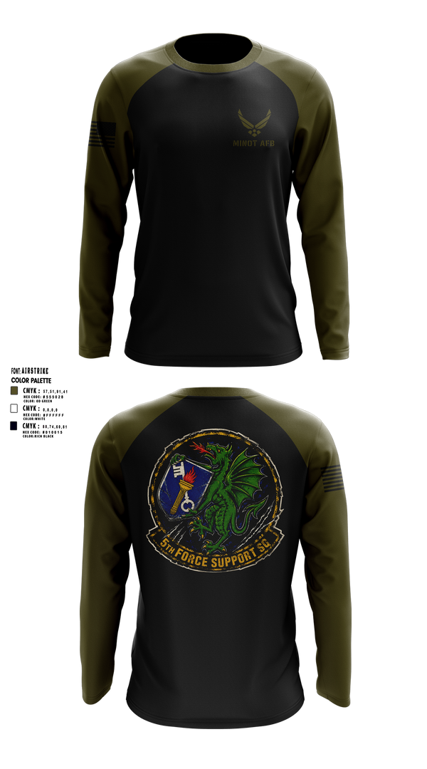 Long Sleeve Performance Shirt, Minot First Sergeants, Air Force, Teamtime, Team time, sublimation, custom sports apparel, team uniforms, spirit wear, spiritwear, sports uniforms, custom shirts, team store, custom team store, fundraiser sports, apparel fundraiser