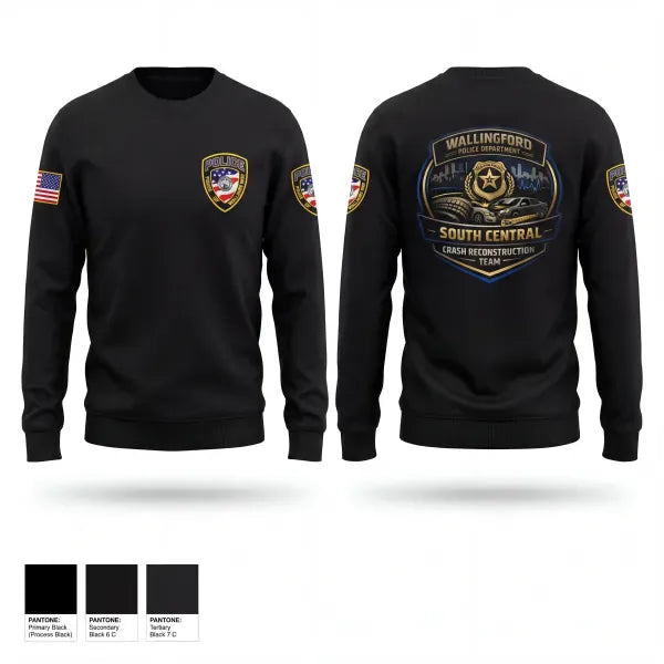 Crew Neck Sweatshirt, WPD Traffic Reconstruction Team, Police, Teamtime, Team time, sublimation, custom sports apparel, team uniforms, spirit wear, spiritwear, sports uniforms, custom shirts, team store, custom team store, fundraiser sports, apparel fundraiser