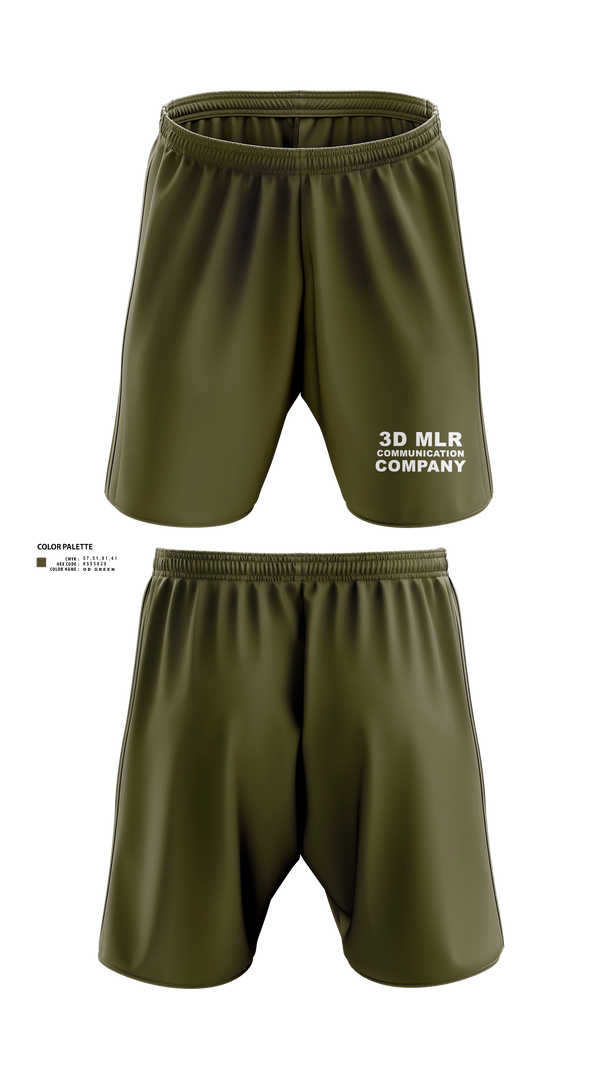 Athletic Shorts With Pockets, 3d MLR, Communication Company, Marines, Teamtime, Team time, sublimation, custom sports apparel, team uniforms, spirit wear, spiritwear, sports uniforms, custom shirts, team store, custom team store, fundraiser sports, apparel fundraiser