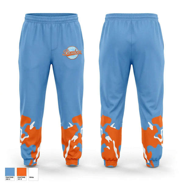 Sweatpants, Bethesda Bombers, Softball, Teamtime, Team time, sublimation, custom sports apparel, team uniforms, spirit wear, spiritwear, sports uniforms, custom shirts, team store, custom team store, fundraiser sports, apparel fundraiser