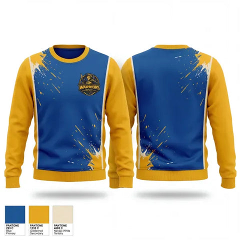 Crew Neck Sweatshirt, Broome Street Academy Warriors, Men's Basketball, Teamtime, Team time, sublimation, custom sports apparel, team uniforms, spirit wear, spiritwear, sports uniforms, custom shirts, team store, custom team store, fundraiser sports, apparel fundraiser