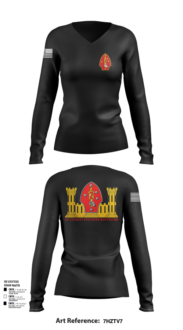 Womens Long Sleeve Vneck Shirt, 2nd CEB, , Teamtime, Team time, sublimation, custom sports apparel, team uniforms, spirit wear, spiritwear, sports uniforms, custom shirts, team store, custom team store, fundraiser sports, apparel fundraiser
