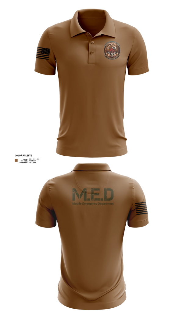 Short Sleeve Performance Polo, PHX NUC MED, Air Force, Teamtime, Team time, sublimation, custom sports apparel, team uniforms, spirit wear, spiritwear, sports uniforms, custom shirts, team store, custom team store, fundraiser sports, apparel fundraiser