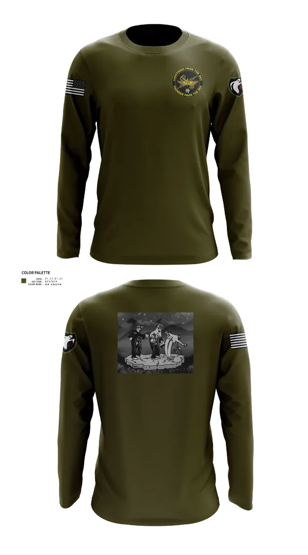 Long Sleeve Performance Shirt, 5th ANGLICO, , Teamtime, Team time, sublimation, custom sports apparel, team uniforms, spirit wear, spiritwear, sports uniforms, custom shirts, team store, custom team store, fundraiser sports, apparel fundraiser