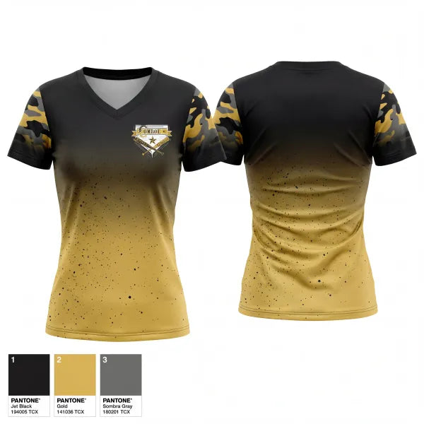 Womens Short Sleeve Vneck Shirt, Conroe Little League, Baseball, Teamtime, Team time, sublimation, custom sports apparel, team uniforms, spirit wear, spiritwear, sports uniforms, custom shirts, team store, custom team store, fundraiser sports, apparel fundraiser