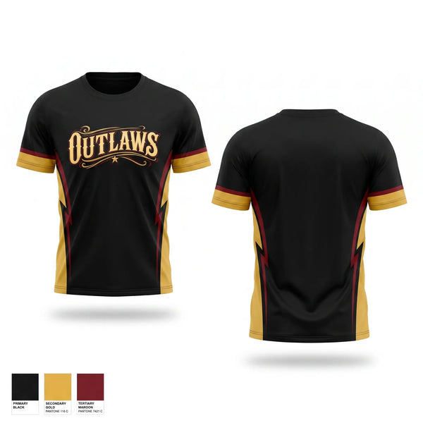 Short Sleeve Performance Shirt, Outlaws, Softball, Teamtime, Team time, sublimation, custom sports apparel, team uniforms, spirit wear, spiritwear, sports uniforms, custom shirts, team store, custom team store, fundraiser sports, apparel fundraiser