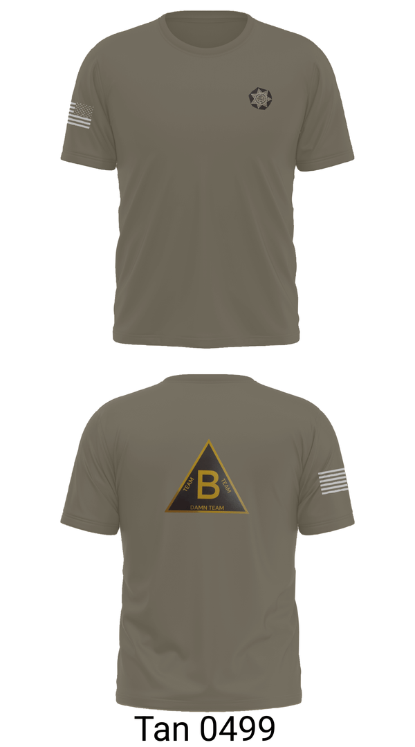 Short Sleeve Performance Shirt, Greenville County Sheriff’s Office - Bravo Platoon, Police, Teamtime, Team time, sublimation, custom sports apparel, team uniforms, spirit wear, spiritwear, sports uniforms, custom shirts, team store, custom team store, fundraiser sports, apparel fundraiser