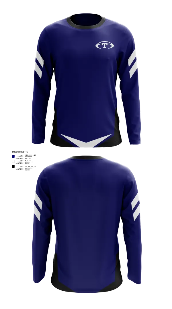 Long Sleeve Performance Shirt, Toutle Lake Football, , Teamtime, Team time, sublimation, custom sports apparel, team uniforms, spirit wear, spiritwear, sports uniforms, custom shirts, team store, custom team store, fundraiser sports, apparel fundraiser
