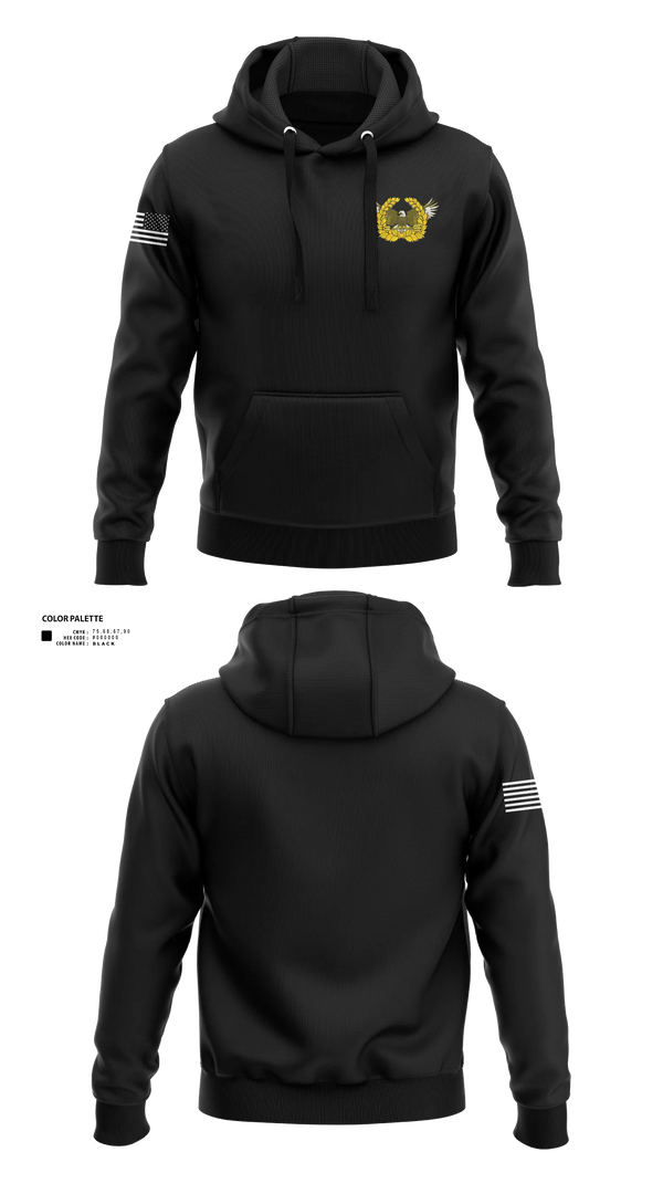 Hoodie, Arlington Hall Minuteman Silver Chapter - USAWOA, Army, Teamtime, Team time, sublimation, custom sports apparel, team uniforms, spirit wear, spiritwear, sports uniforms, custom shirts, team store, custom team store, fundraiser sports, apparel fundraiser