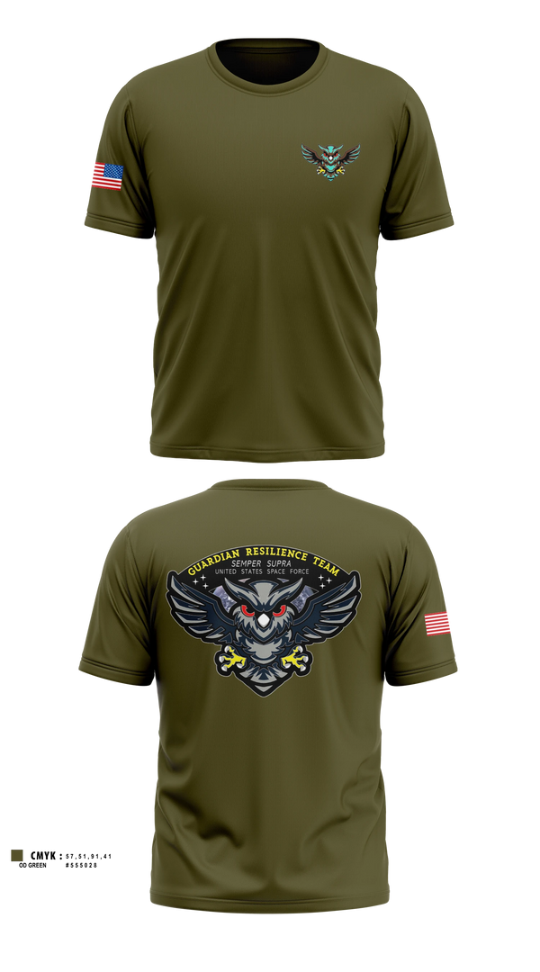 Old School Cotton Feel Shirt, Guardian Resilience Team, Space Force, Teamtime, Team time, sublimation, custom sports apparel, team uniforms, spirit wear, spiritwear, sports uniforms, custom shirts, team store, custom team store, fundraiser sports, apparel fundraiser