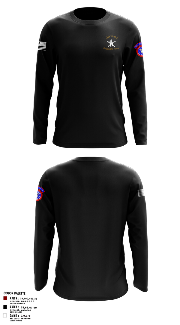 Long Sleeve Performance Shirt, 2ND MRBN, Army, Teamtime, Team time, sublimation, custom sports apparel, team uniforms, spirit wear, spiritwear, sports uniforms, custom shirts, team store, custom team store, fundraiser sports, apparel fundraiser
