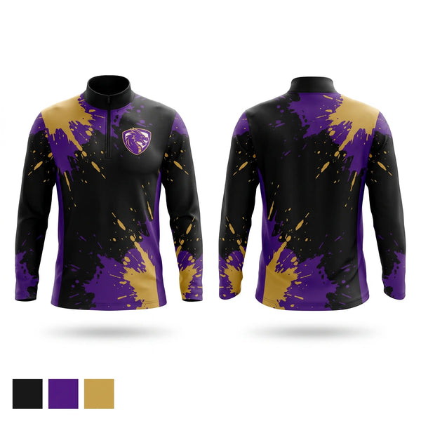 Quarter Zip Jacket, Woodland Dragons, Cheer, Teamtime, Team time, sublimation, custom sports apparel, team uniforms, spirit wear, spiritwear, sports uniforms, custom shirts, team store, custom team store, fundraiser sports, apparel fundraiser