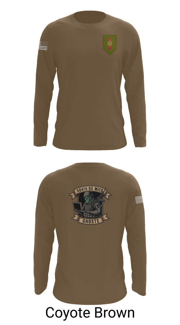 Long Sleeve Performance Shirt, 504th GS MICO, , Teamtime, Team time, sublimation, custom sports apparel, team uniforms, spirit wear, spiritwear, sports uniforms, custom shirts, team store, custom team store, fundraiser sports, apparel fundraiser